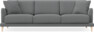 Macy Lux - 3-sits soffa XL - Grå