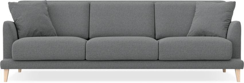 Macy Lux - 3-sits soffa XL - Grå