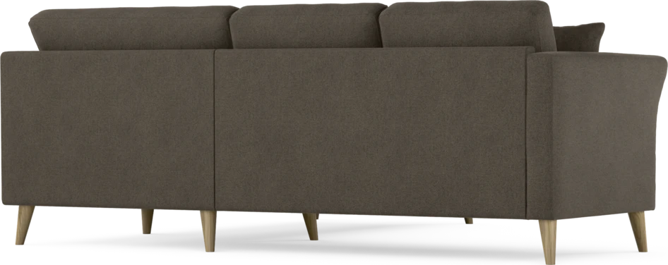 Eden - Hörnsoffa, 2+2-sits - Brun