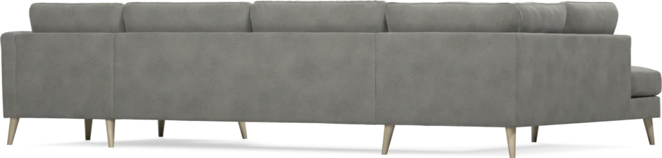 Bridge - 3-sits soffa med divan vänster och schäslong höger - Grå