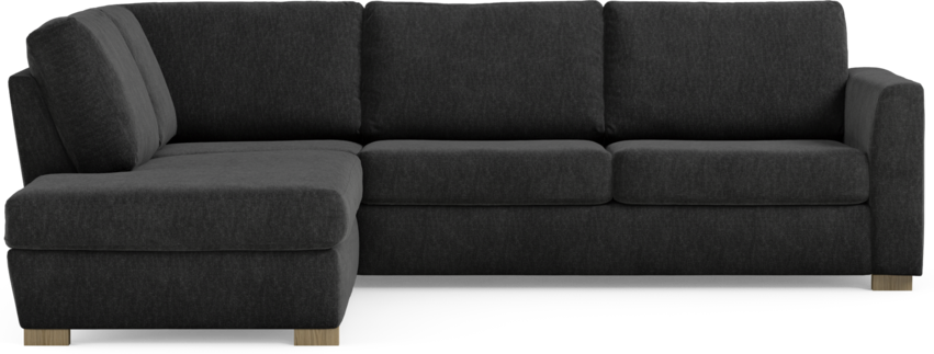 Friday - 2,5-sits soffa med divan vänster - Blå