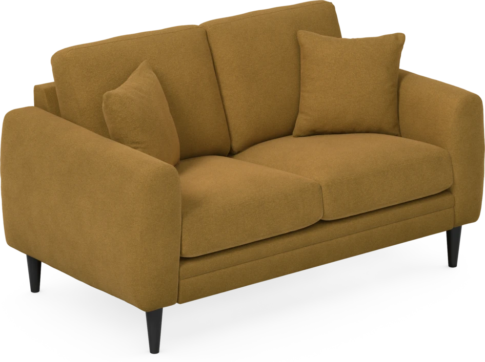 Eden - 2-sits soffa - Gul