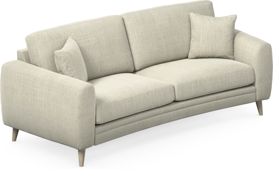 Eden - 2,5-sits soffa svängd - Beige