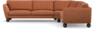 Madison Lux - Hörnsoffa 3+2-sits, hörn 2 - Orange