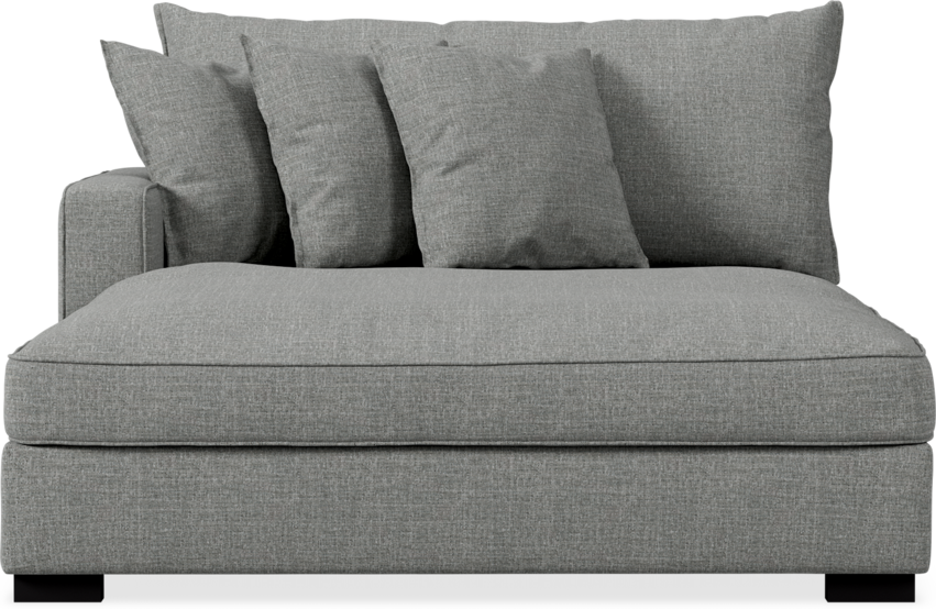 Rossi - Schäslong XL vänster - Grå