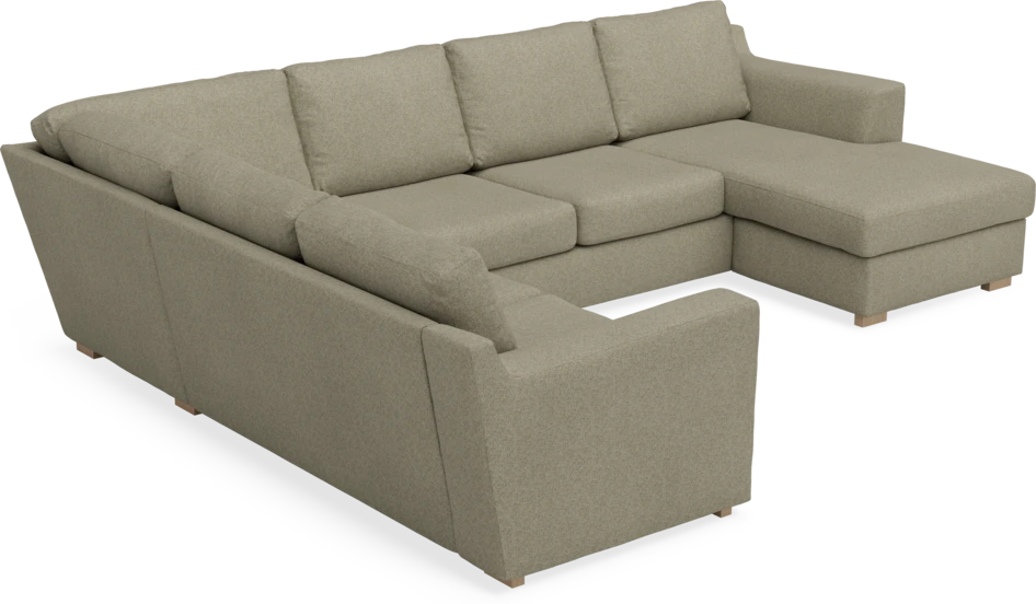 Friday - Hörnsoffa, 2+3-sits med schäslong höger - Beige