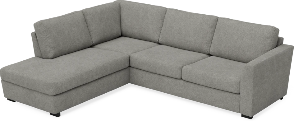 Friday - 2,5-sits soffa med divan vänster - Grå