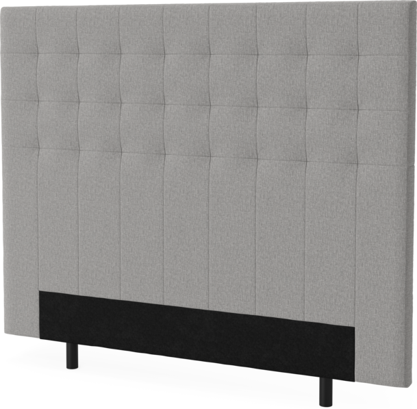 Wave - Sänggavel, 90-210 cm - Grå