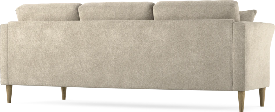 Eden - 3-sits soffa svängd - Beige
