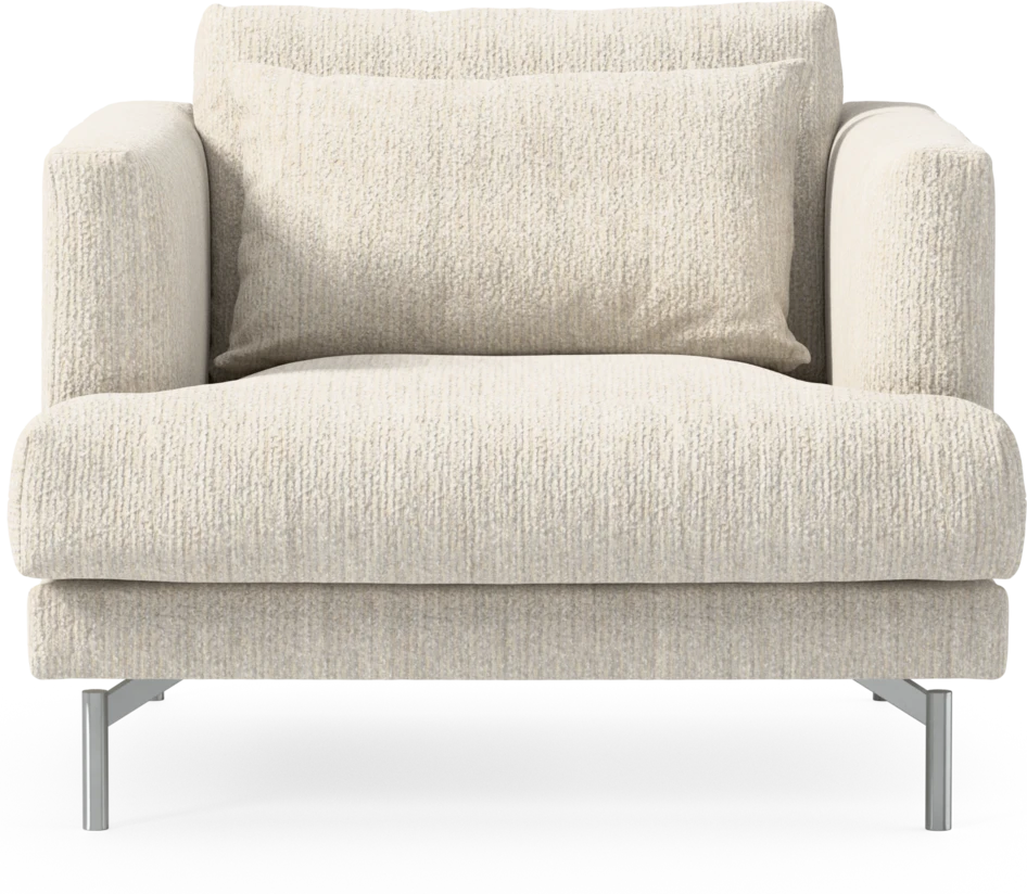 Harper - Fåtölj, 75 cm - Vit