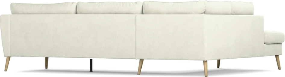 County - 2,5-sits soffa med divan vänster - Vit