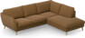 Madison - 2-sits soffa med divan höger - Brun