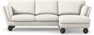 Madison - 2-sits soffa med schäslong höger - Beige