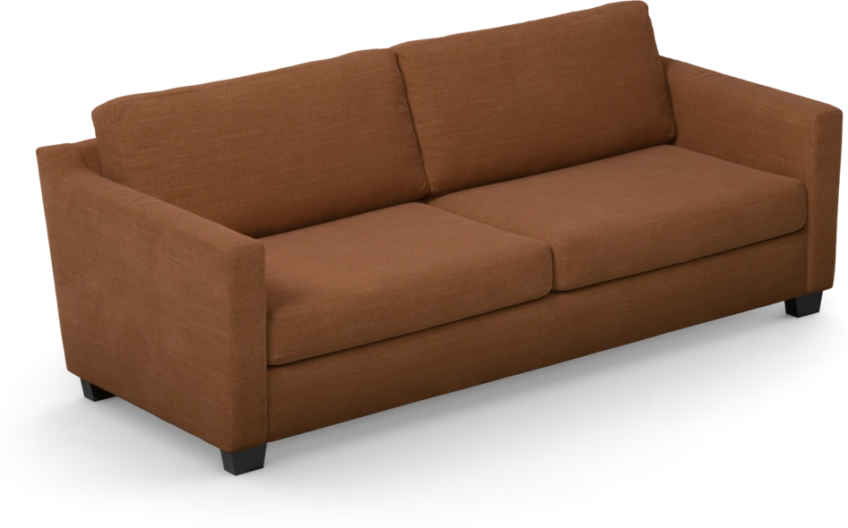 Friday - 3-sits soffa - Orange