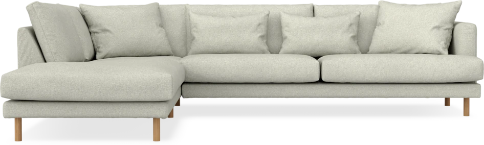 Harper - 3-sits soffa med divan vänster - Beige
