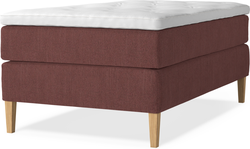 Delux Exclusive - Kontinentalsäng, enkelsäng 120 cm med bäddmadrass