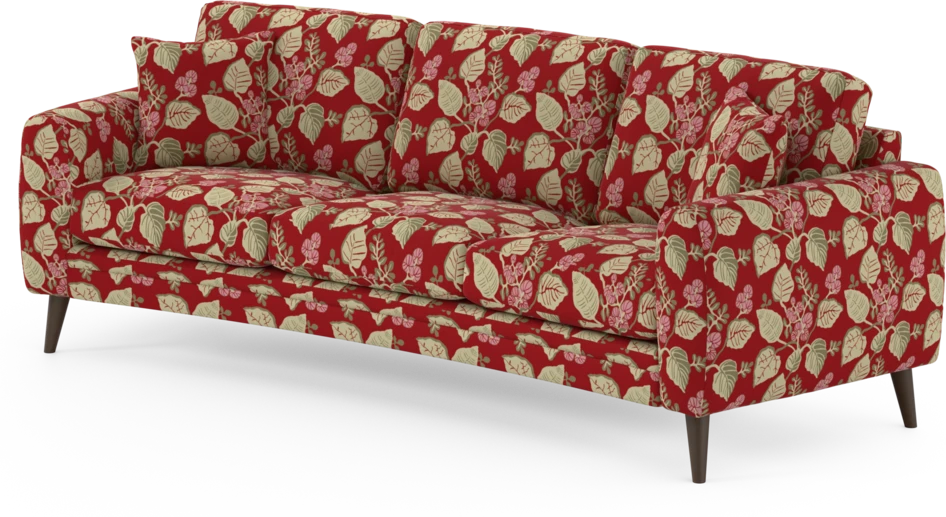 Eden - 3-sits soffa svängd - Flerfärgad