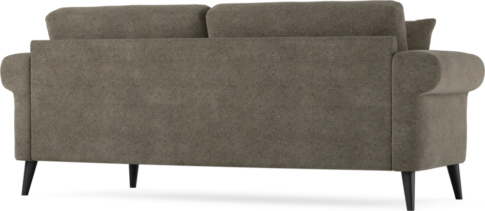 Eden - 2,5-sits soffa svängd - Brun