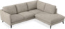 Madison - 2-sits soffa med divan höger - Vit