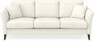 Eden - 3-sits soffa - Vit