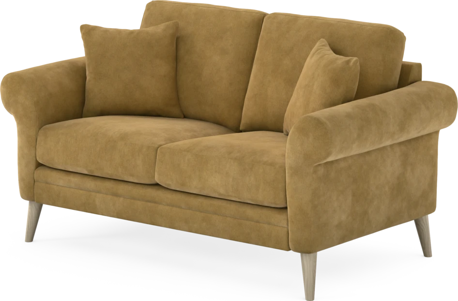 Eden - 2-sits soffa - Gul