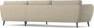 Madison - 3-sits soffa med schäslong höger - Beige