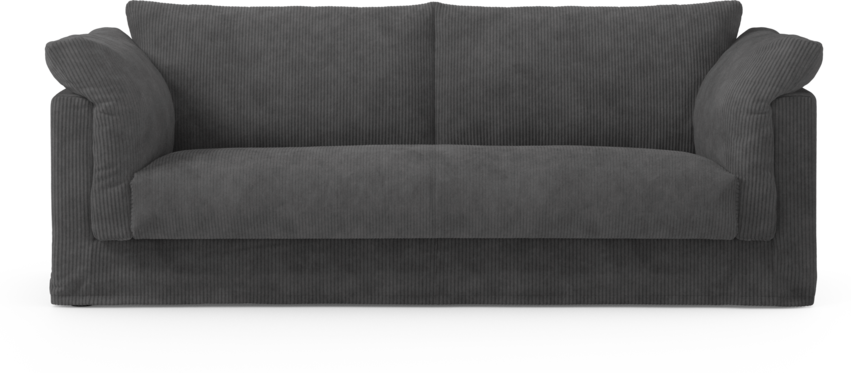 Cherrie Klädsel - Klädsel till 2,5-sits soffa, hel dyna - Grön