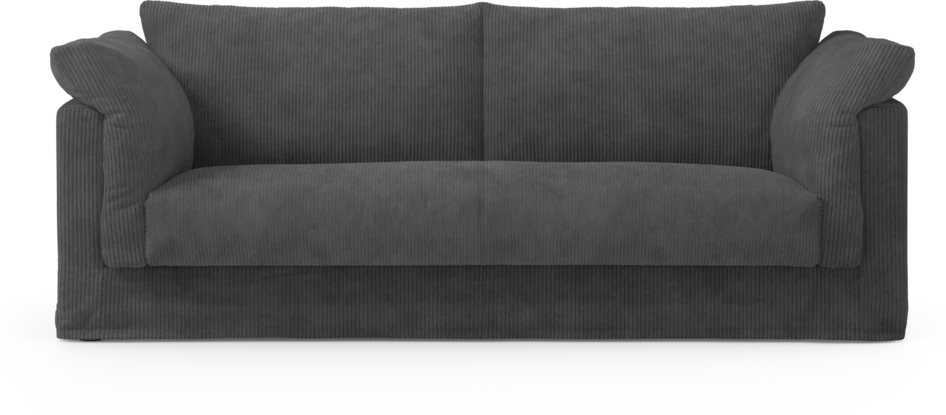 Cherrie Klädsel - Klädsel till 2,5-sits soffa, hel dyna - Grön