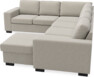 Nevada - Hörnsoffa, 2+3-sits med schäslong höger - Beige