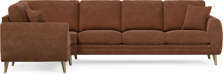 Eden - Hörnsoffa, 1+3-sits - Orange