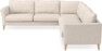 Bridge - Hörnsoffa, 3+3-sits - Beige