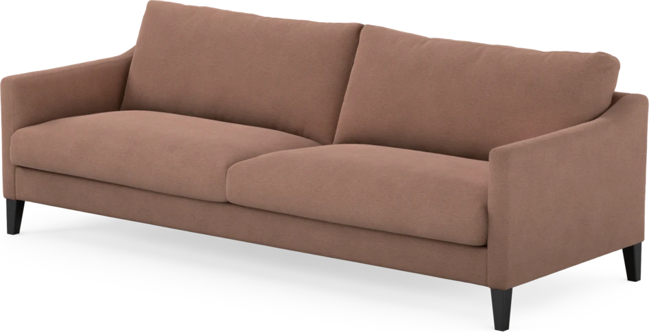 Winston - 4-sits soffa - Rosa