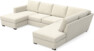 Friday - 3-sits soffa med schäslong vänster och divan höger - Beige