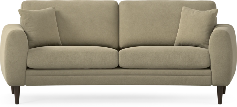 Eden - 2,5-sits soffa svängd - Beige