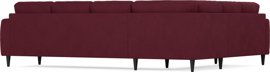 Eden - Hörnsoffa, 2+3-sits - Röd