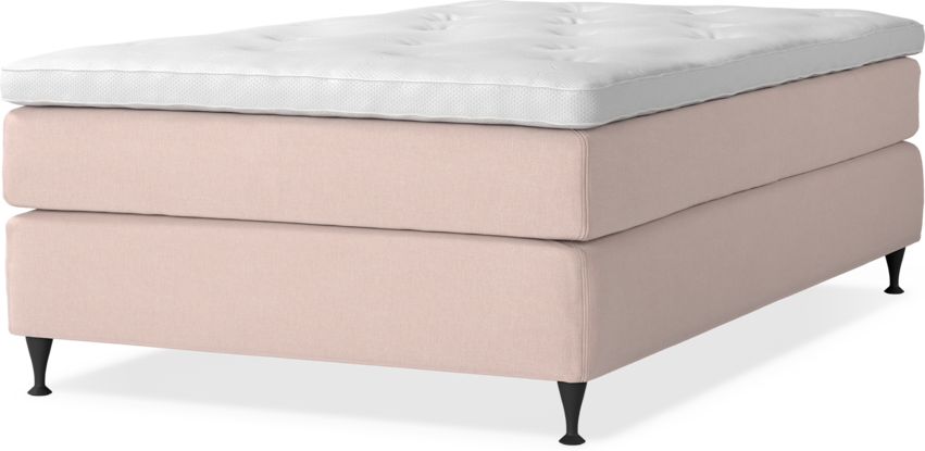 Delux Sense - Kontinentalsäng, enkelsäng 120 cm med bäddmadrass