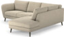 Madison Lux - 2-sits soffa med divan höger - Beige