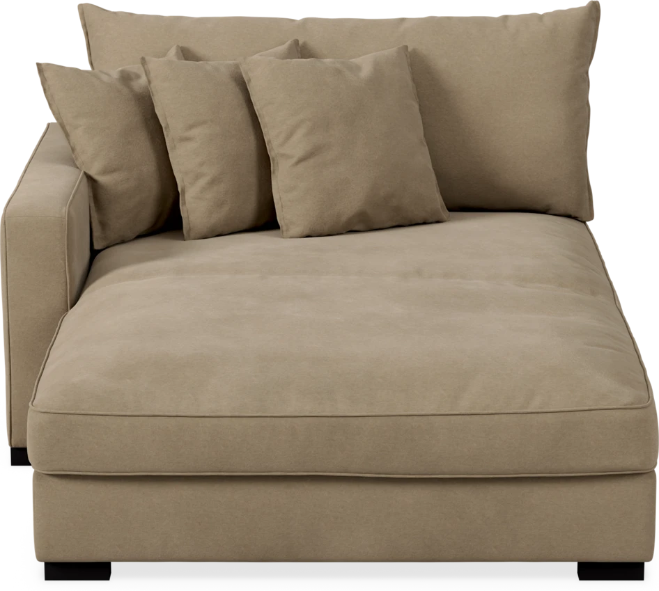 Rossi - Schäslong XL vänster - Beige