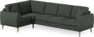 Eden - Hörnsoffa, 1+3-sits - Grön