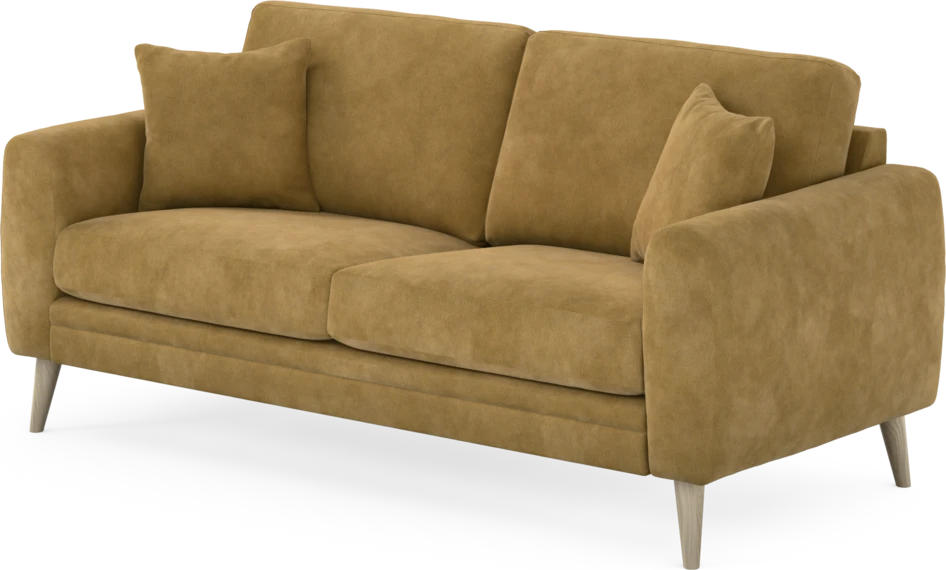 Eden - 2,5-sits soffa - Gul