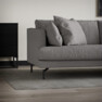 Harper - 3-sits soffa, hel dyna - Vit