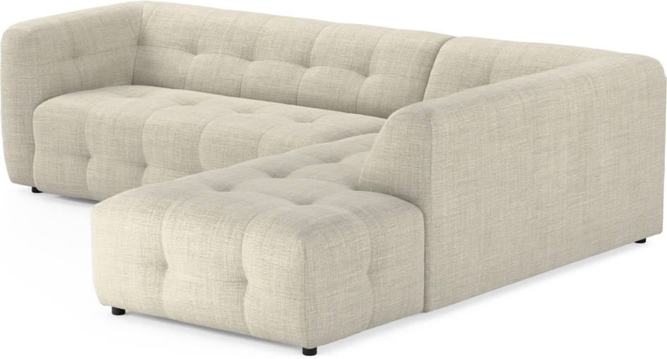 Bella - 3-sits soffa med divan höger - Beige