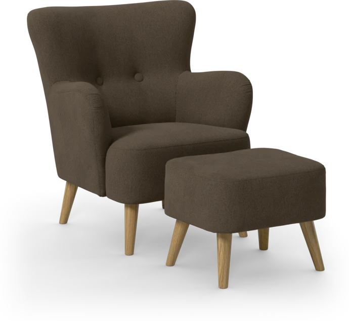 Timmy, Fåtölj med fotpall