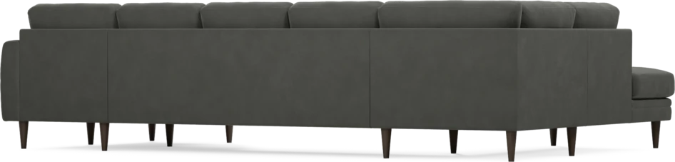 Eden - 3-sits soffa med divan vänster och schäslong höger - Grå