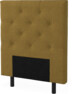 Delux Pikerad Låg - Sänggavel, 90-210 cm