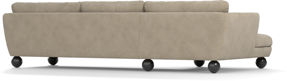 Madison Lux - 3-sits soffa med schäslong vänster - Beige