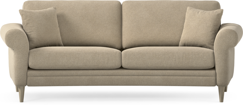 Eden - 2,5-sits soffa svängd - Beige