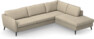 County - 2,5-sits soffa med divan höger - Beige