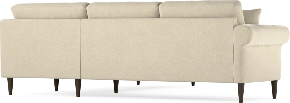 Eden - Hörnsoffa, 2,5+2,5-sits - Beige