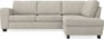 Friday - 2,5-sits soffa med divan höger - Beige
